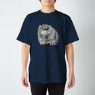 EmiriA artのお座りマヌルネコ Regular Fit T-Shirt