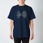 ShikakuSankakuの宇宙の大規模構造(黒地用) Regular Fit T-Shirt