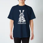 1110graphicsのUSAGI / 兎 スタンダードTシャツ