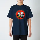 YUMIKITAGISHIのパンダファミリー Regular Fit T-Shirt