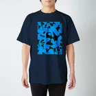 ＳＩＬＶＥＲＷＯＬＦＭＥＮmixculturedesinの<WEB限定>宇宙の煌めき Regular Fit T-Shirt