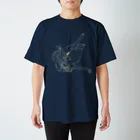 亜沙モモカのただよう(white) Regular Fit T-Shirt