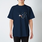 ほっかむねこ屋（アトリエほっかむ）のさかなたち Regular Fit T-Shirt