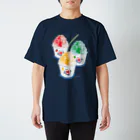 猫鳴きのかき氷３点 Regular Fit T-Shirt