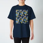 shiho_artの朝顔 Regular Fit T-Shirt