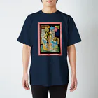 Melangeの希臘原始的昼女神図 Regular Fit T-Shirt