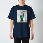 youmoreのメロンクリームソーダ Regular Fit T-Shirt