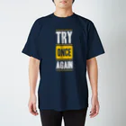 LASAのTry once again スタンダードTシャツ