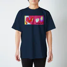 老舗 陽介屋のハートモチーフ Tシャツ Regular Fit T-Shirt