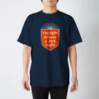 borderLinerのDaylight follows a dark night スタンダードTシャツ