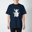 mogfeeのしろくま　フロート3兄弟 スタンダードTシャツ