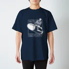 スリーセブンターボ(公式)のメガネコ_ロケット スタンダードTシャツ