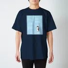 T3.（ティースリー）のペンギンキャラ流氷Tシャツ スタンダードTシャツ