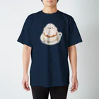 リズのシマエナガのラテ スタンダードTシャツ