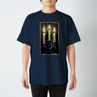 Sabbatic RomanceのCthulhu Candle Regular Fit T-Shirt