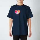 will o the wispの【popping nightmares】ひび割れハート Regular Fit T-Shirt