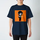 水乃みのるのおしゃれ・オレンジ スタンダードTシャツ