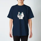 TOMOCK SHOPのおさかなネコ。 スタンダードTシャツ