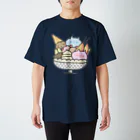 住吉ぬこたのパフェねこ スタンダードTシャツ