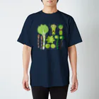 saito_yoko_illustrationの山の幸＿山菜Ver.Tシャツ スタンダードTシャツ