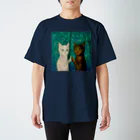 Washiemon and Ai-chan's ShopのSilver Vine Regular Fit T-Shirt