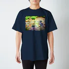 Voyage la Calopsitteのハシビロコウの憧憬 スタンダードTシャツ