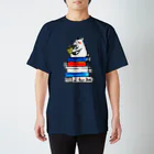 KOPETO の読む読むシロクマくん スタンダードTシャツ