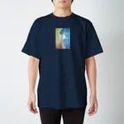 so- (^^)の青い髪の女性 Regular Fit T-Shirt