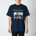 ヴィンテージ鉄道写真グッズの店の五行川橋梁を渡る C11325 スタンダードTシャツ