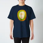 まるよし絵画教室のめがねオレンジ Regular Fit T-Shirt