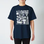 メガネのT12.White スタンダードTシャツ