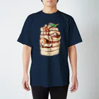 透月糖花のおしりパンケーキ スタンダードTシャツ