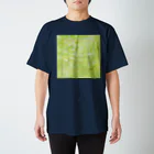 Aimurist のテキスト2021暗号ウグイス色 Regular Fit T-Shirt