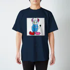 space a:kumoのa:kumoシリーズ_スクエア Regular Fit T-Shirt