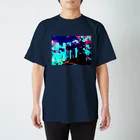 水草のgunjou スタンダードTシャツ