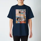 春画アートTシャツショップの歌川広重　浮世絵春画アートグッズ1 スタンダードTシャツ