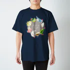 monbulanの小鳥たちのプリティーヒップパーティー スタンダードTシャツ