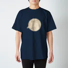 まるくの満月猫_両面 Regular Fit T-Shirt