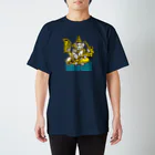 420 MUSIC FACTORYのLORD OF MUSIC（音楽の神様）ガネーシャ スタンダードTシャツ