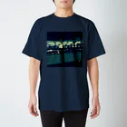 poteの夜の駅 Regular Fit T-Shirt