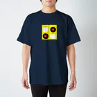 音楽喫茶そぽしなのシロクマ＆レコード スタンダードTシャツ