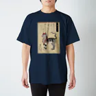 和もの雑貨 玉兎の家内安全ヲ守十二支之図【浮世絵・かわいい】 Regular Fit T-Shirt