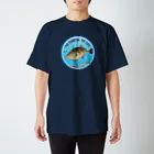 猫と釣り人のUMAZURAHAGI_2R スタンダードTシャツ