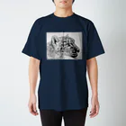 アラスカ野生動物画家きむらけいのLiebe -愛- スタンダードTシャツ