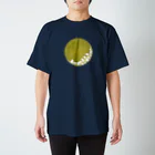 大賀一五の店の月食中の月兎 スタンダードTシャツ