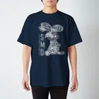 SMD Factoryのメカリーゼントうさぎ 白 Regular Fit T-Shirt