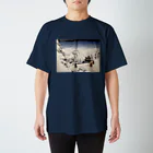 SJMavisのArt of Buddhism and Shintoism and Two Paths in the snow スタンダードTシャツ