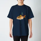 花日和 畳の寿司妖怪 あじ Regular Fit T-Shirt