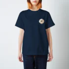 ミサキドーナツ 公式 SUZURI店のレモンクリームチーズ(白文字) Regular Fit T-Shirt