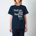 ＯＫダイレクト　powered by SUZURIのThank you girl Thank you boy（復刻版） スタンダードTシャツ